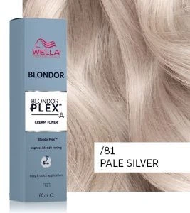 Осветляющий крем-тонер BlondorPlex Cream Toner /81 Pale Silver