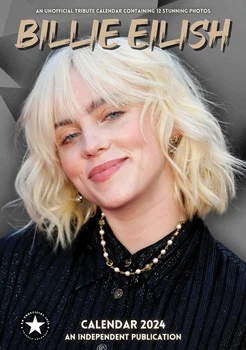 Календар Billie Eilish 2024 (Wall Calendar, A3) (5060085409315)