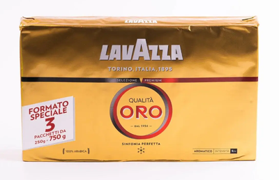 Мелена кава Lavazza Qualita Oro 0.75 кг