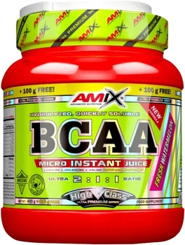 BCAA Amix Micro Instant Juice порошок 400 г + 100 г Вишня (8594159538559)