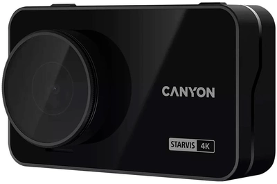 Відеореєстратор CANYON CDVR-40 GPS UltraHD, Wi-Fi, GPS Black (CND-DVR40GPS)