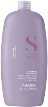Szampon do wygładzania włosów Alfaparf Milano Semi Di Lino Smooth Smoothing Low Shampoo 1000 ml (8022297111209)