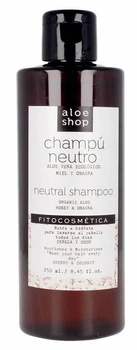 Очищувальний шампунь для волосся Aloe Shop Aloe Champoo Neutro Hidratante 250 мл (8436039500952)