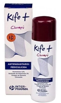 Szampon na wszy Interpharma Kife Lice Shampoo Comb 100 ml (8470001547330)