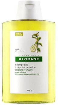 Очищувальний шампунь Klorane Citron Purifying Shampoo 400 мл (3282770149609)