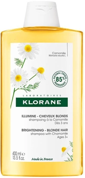 Szampon rozświetlający Klorane A La Camomile Blonde Reflex Illuminating Shampoo 400 ml (3282770149289)