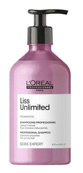 Szampon do odżywiania L’Oreal Professionnel Paris Liss Unlimited Shampoo 500 ml (3474636975860)