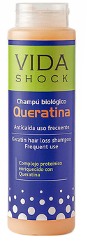 Шампунь від випадіння волосся Luxana Vida Shock Anticaida Queratina Biologico 300 мл (8414152460100)