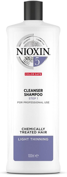Szampon oczyszczający Nioxin System 5 Shampoo Volumizing Weak Coarse Hair 1000 ml (4064666044439)