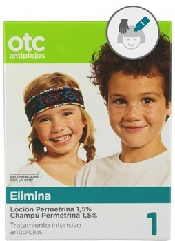 Набір від вошей Otc Head Lice Treatment Pack Лосьйон 125 мл + Шампунь 125 мл (8470001603968)