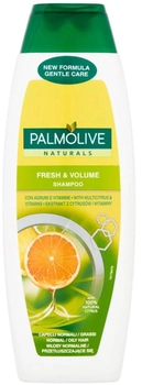 Шампунь для надання об'єму волоссю Palmolive Naturals Fresh & Volume Shampoo Citrus 350 мл (8714789880464)