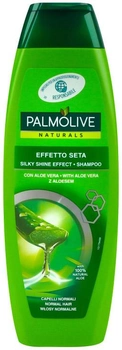 Szampon dla objętości włosów Palmolive Naturals Shampoo Aloe Vera Silky Shine Effect 350 ml (8714789880556)