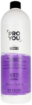 Szampon od zażółcenia włosów Revlon Professional Pro You The Toner Shampoo 1000 ml (8432225114194)