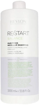 Szampon do wrażliwej skóry głowy Revlon Professional Re-Start Balance Purifying Micellar Shampoo 1000 ml (8432225114514)