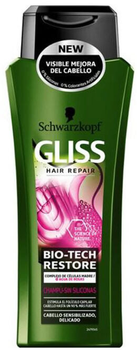 Шампунь Schwarzkopf Gliss Bio Tech Restore Shampoo 370 мл (8410436378048)