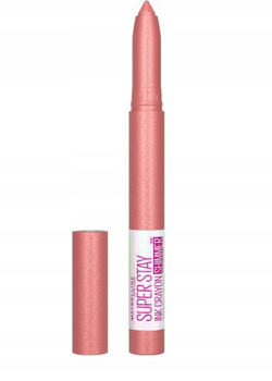 Lśniący szminka Maybelline SuperStay Ink Crayon Birthday Edition Stick Lipstick with Glitter Shade 185 Piece of a Cake 1.5g (30145443)