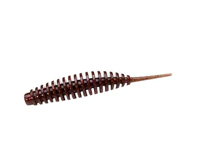 Силіконова приманка Fishup Tanta 1" (12pcs.), #050 - Green Pumpkin Brown/Red & Purple,10019112