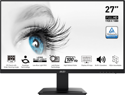 Монітор 27" MSI PRO MP273A