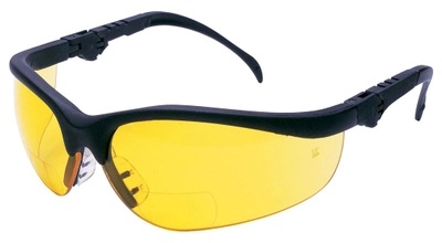 Захисні окуляри MCR Safety Klondike Plus Жовті (12603)