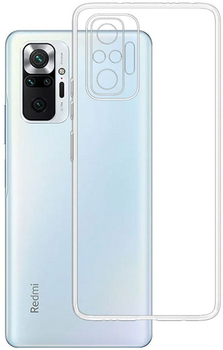 Etui plecki 3MK Clear Case do Xiaomi Redmi Note 10 Pro Transparent (5903108369114)