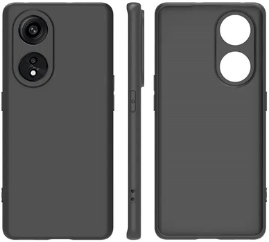 Панель 3MK Matt Case для Oppo Reno 8T 5G Чорний (5903108519427)