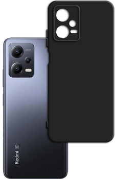 Etui plecki 3MK Matt Case do Xiaomi Redmi Note 12 Pro+ Black (5903108520287)