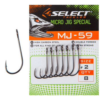Гачок Select MJ-59 Micro Jig Special #4 (9 шт/уп),1870.50.44