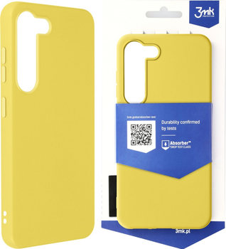 Etui plecki 3MK Matt Case do Samsung Galaxy S23 Plus Lime (5903108494182)