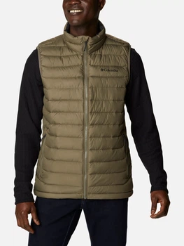 Теплий жилет чоловічий Columbia Powder Lite Vest 1748031-398 S Бежевий (0194003313486_0990051310107)