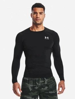 Лонгслив Under Armour UA HG Armour Comp LS черный Муж LS 1361524-001 2XL