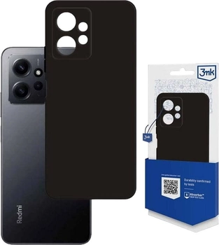 Etui plecki 3MK Matt Case do Xiaomi Redmi Note 12 Pro Black (5903108496827)
