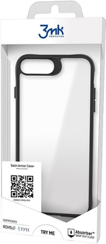 Etui plecki 3MK Satin Armor Case+ do Apple iPhone 7 Plus/8 Plus Clear (5903108442367)
