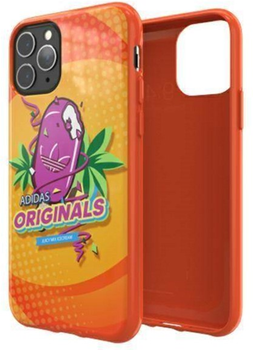 Etui plecki Adidas Moulded Case Bodega do Apple iPhone 11 Pro Orange (8718846071079)