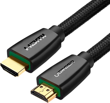 Кабель Ugreen HD118 HDMI to HDMI v1. 4 5 м в обплетенні Black (40412_WV)