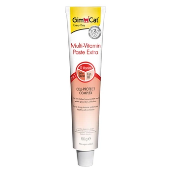 Ласощі для кішок GimCat Multi-Vitamin Paste Extra мультивітамін 50 г
