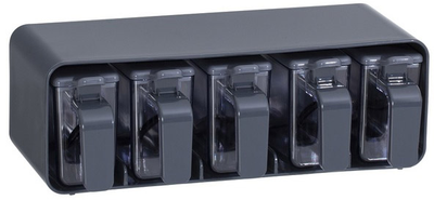 Набір спецівниць Herevin Grey 250 мл 5 шт (161290-807)