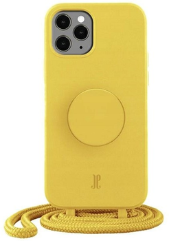 Etui plecki Just Elegance PopGrip do Apple iPhone 11 Pro Yellow (4062519300527)