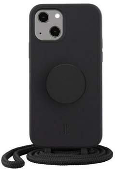 Etui plecki Just Elegance PopGrip do Apple iPhone 13 Black (4062519301296)