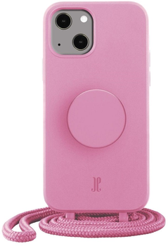 Etui plecki Just Elegance PopGrip do Apple iPhone 13 Pastel pink (4062519301302)