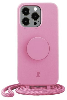 Etui plecki Just Elegance PopGrip do Apple iPhone 14 Pro Pink (4062519301463)