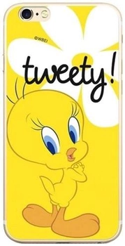 Etui plecki Looney Tunes Tweety 005 do Samsung Galaxy J4 Plus Yellow (5903040960455)