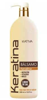 Кондиціонер для волосся Kativa Keratina Conditioner 1000 мл (7750075022201)
