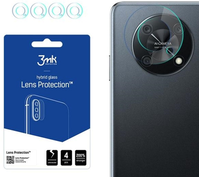 Zestaw szkieł hartowanych 3MK Lens Protection na aparat Huawei Nova Y90 4 szt (5903108486545)