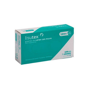 Рукавички медичні Lisutex Vinyl Gloves Medium Size 100 U (8470001721532)