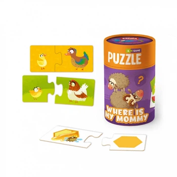 Пазл и игра Mon Puzzle "Где моя мама" 200101