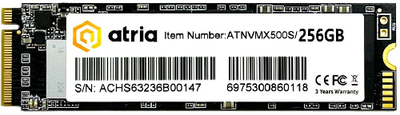 SSD-диск ATRIA ATNVMX500S/256 (ATNVMX500S/256)