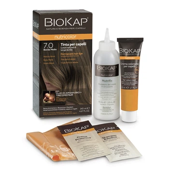 Bios Line BioKap Nutricolor Крем-краска 7.0 Biondo Medio