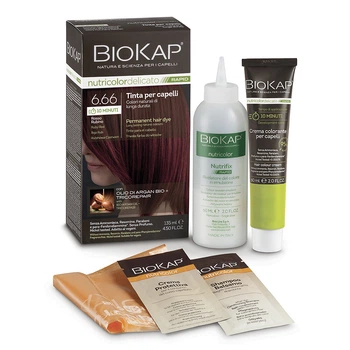 Bios Line BioKap Nutricolor Деликатная краска 10 мин 6.66 Rosso Rubino