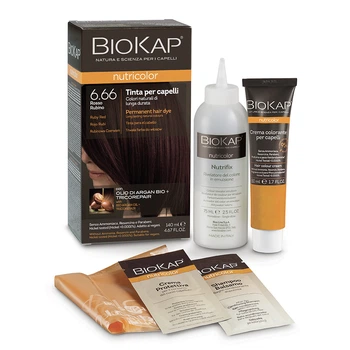 Bios Line BioKap Nutricolor Крем-краска 6.66 Rosso Rubino