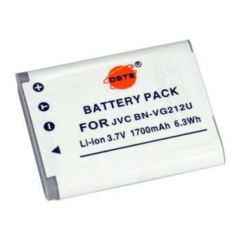 Aккумулятор DSTE для JVC BN-VG212U, 1700 мАч (60019)